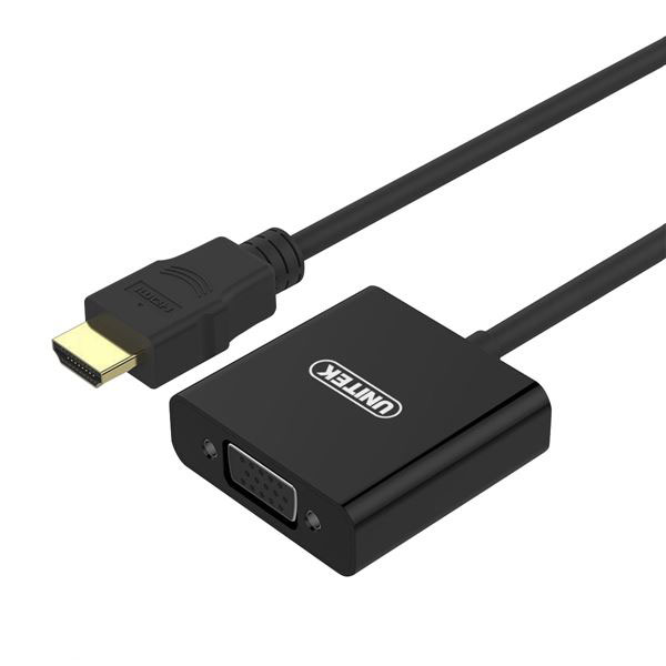 CABLE HDMI-VGA + AUDIO UNITEK (Y6333)