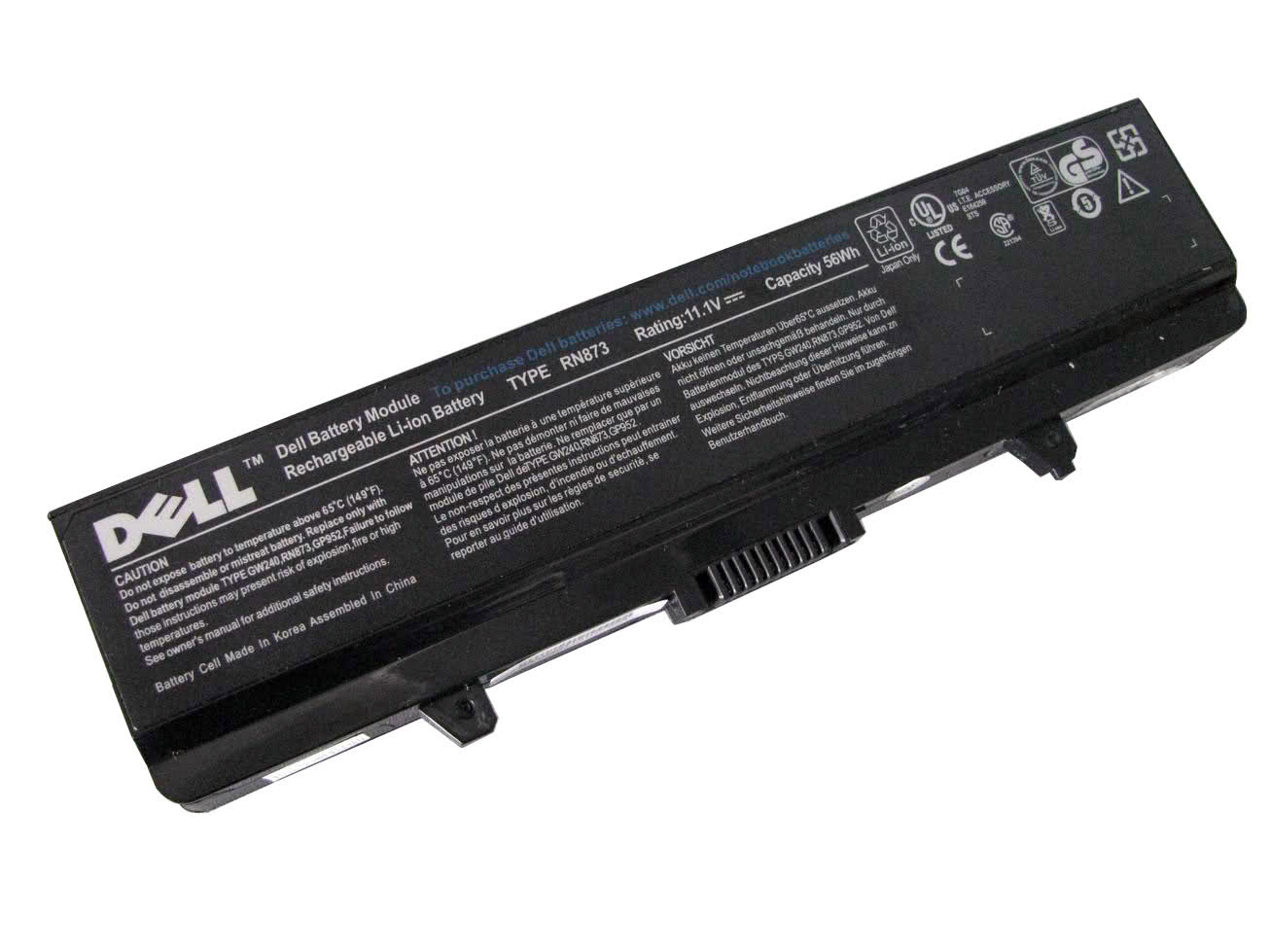 PIN DELL INSPIRON 1525 1545 MÃ M911G (6 CELL OEM)