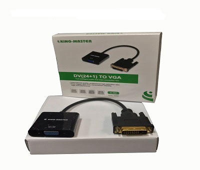 Cable DVI Kingmaster - VGA